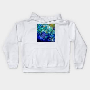 In the sea, the sea turtle Kids Hoodie